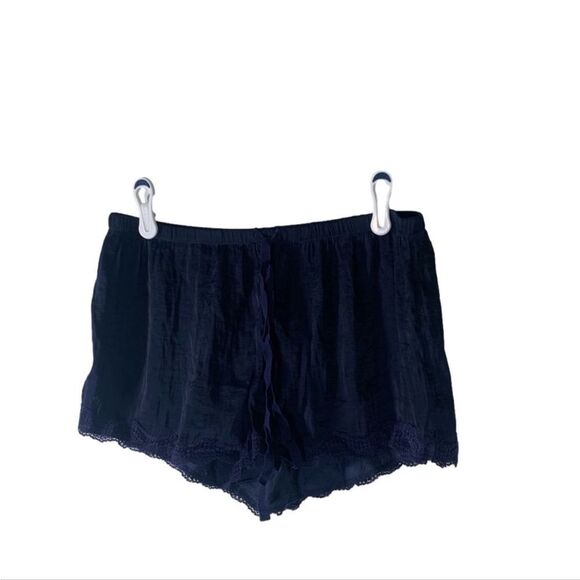 Aerie Small Navy Blue Pajama Shorts - Picture 1 of 4